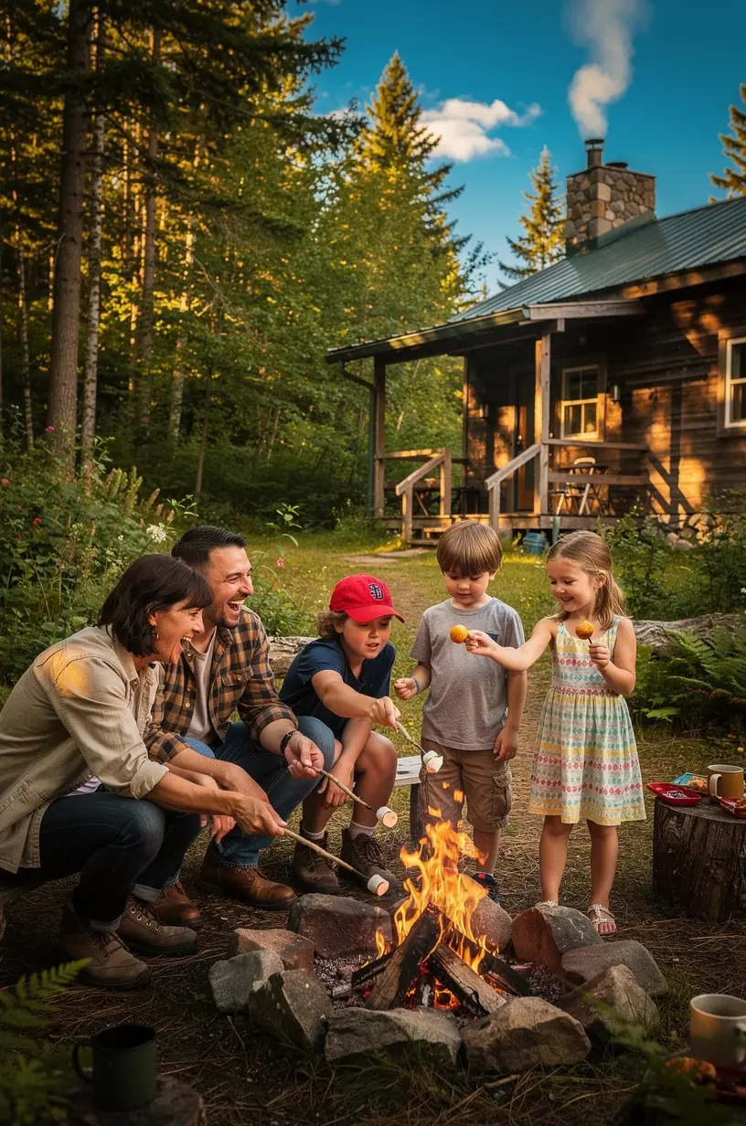 Интерьер кабины с минималистичной мебелью и отсутствием электронных приборов для полного расслабления